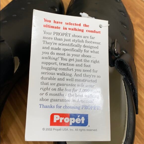 Propet 8 1/2 M NWT Sandle Walker leather shoes - Picture 11 of 11